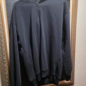 Men's Sweatshirt Hoodie Quarter-Zip NWOT